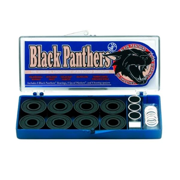 Shortys Black Panthers Abec 5 laakerit