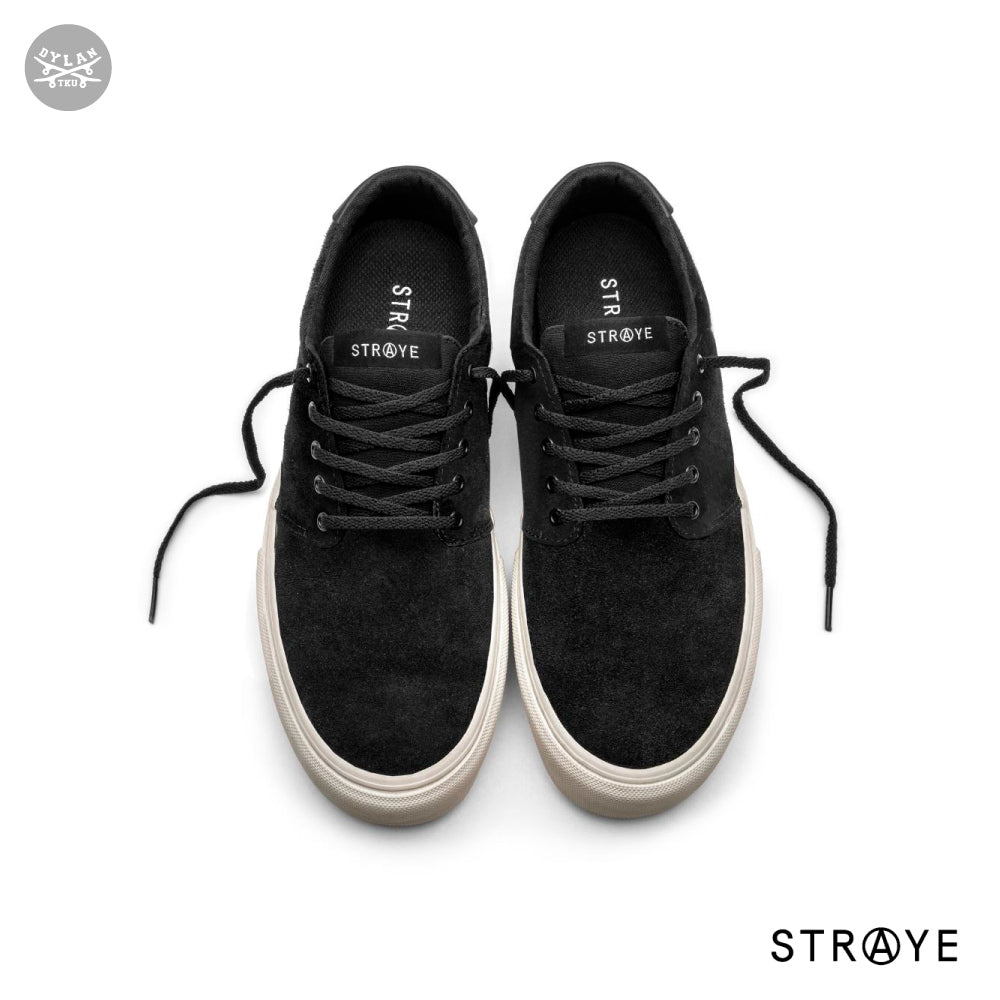 Straye Fairfax Black Bone Suede