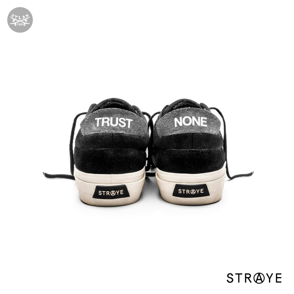 Straye Fairfax Black Bone Suede