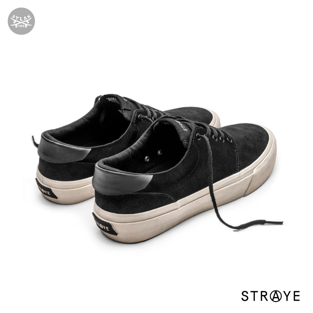 Straye Fairfax Black Bone Suede