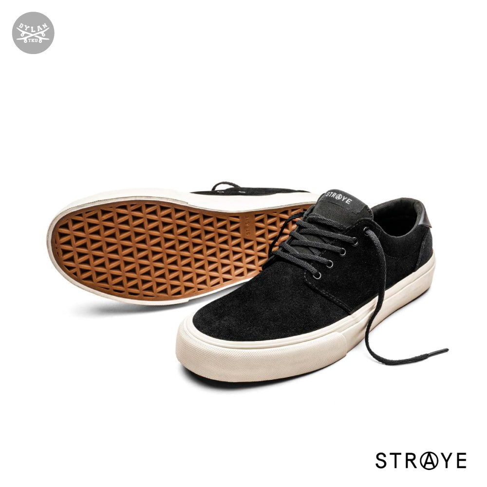 Straye Fairfax Black Bone Suede