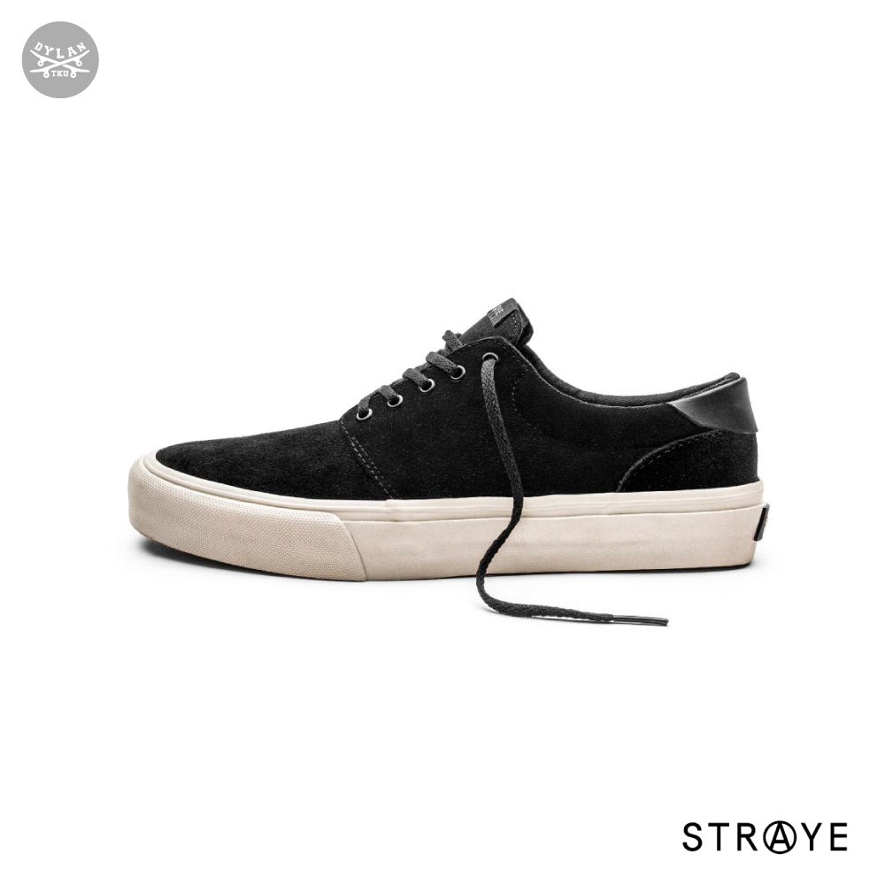 Straye Fairfax Black Bone Suede